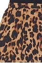 view 6 of 6 Torin Pleated Maxi Skirt in Leopard