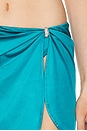 view 6 of 6 Coco Twist Skirt in Crystal Teal