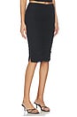 view 2 of 6 JUPE MIDI EN MESH ISODORA in Black