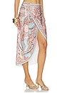 view 2 of 6 Marena Sarong in Ice Blue Multi