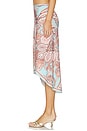 view 3 of 6 Marena Sarong in Ice Blue Multi