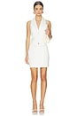 view 5 of 6 Beah Tux Mini Skirt in White