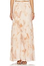 view 1 of 6 FALDA TORIN PLEATED MAXI in Frappe Multi Tie Dye