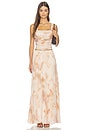 view 5 of 6 FALDA TORIN PLEATED MAXI in Frappe Multi Tie Dye