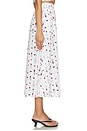 view 3 of 6 FALDA SEINA MIDI in Ivory Multi Lipstick