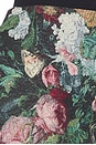 view 7 of 6 FALDA MARSEILLE  in Black Multi Rose Tapestry