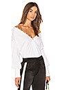 view 1 of 4 TOP CON BOTONES NAOMI in White