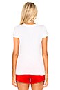 view 3 of 4 Becca V-Neck Tee in White
