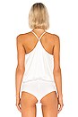 view 4 of 5 Mariela Racer Bodysuit in Ivory