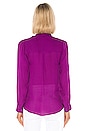 view 3 of 4 Mariposa Blouse in Bright Plum