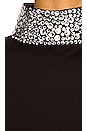 view 5 of 5 Mya Embellish Mock Neck Top in Black