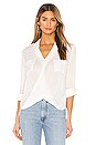 view 1 of 4 Phoenix Front Wrap Tunic Blouse in Ivory