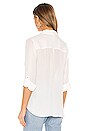view 3 of 4 Phoenix Front Wrap Tunic Blouse in Ivory