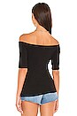 view 3 of 4 Suzie Off Shoulder Top in Black