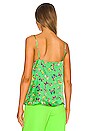 view 3 of 4 Jane Spaghetti Strap Top in Pop Green