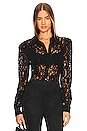 view 1 of 4 Jenica Lace Blouse in Black