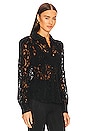 view 2 of 4 Jenica Lace Blouse in Black