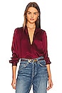 view 1 of 4 Bianca Blouse in Black Cherry