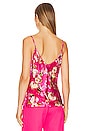 view 3 of 4 Lexi Camisole Top in Cabaret Pink Multi
