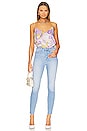 view 4 of 4 Jane Spaghetti Strap Top in Light Orchid Multi Saint Martin