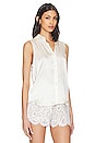 view 2 of 4 Emmy Sleeveless Blouse in Ivory