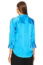 view 3 of 4 BLUSA MANGA 3/4 DANI in Neon Blue