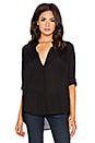 view 1 of 4 Bianca Blouse in Sky in Black