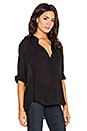view 2 of 4 Bianca Blouse in Sky in Black
