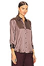 view 2 of 4 BLUSA DANI in Deep Taupe