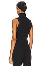 view 3 of 4 Ceci Sleeveless Turtleneck in Black