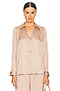 view 1 of 4 Nina Blouse in Cappuccino