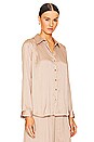 view 2 of 4 Nina Blouse in Cappuccino