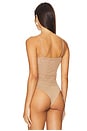 view 4 of 5 Gelina Ruched Bodysuit in Dark Cappuccino