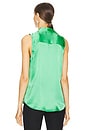 view 3 of 4 BLUSA EMMY in Island Green