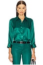 view 1 of 4 Dani 3/4 Sleeve Blouse in Ocean Teal