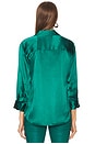 view 3 of 4 Dani 3/4 Sleeve Blouse in Ocean Teal