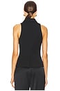 view 3 of 5 Vesper Tux Vest in Black