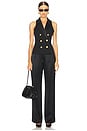 view 4 of 5 Vesper Tux Vest in Black