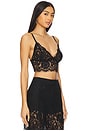 view 2 of 4 Aislin Lace Bralette Top in Black