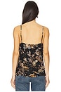 view 3 of 4 Jane Top in Black Multi Tapestry Jungle Print
