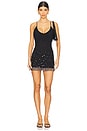view 5 of 5 Gelina Ruched Bodysuit in Black