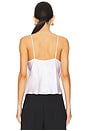 view 3 of 4 Calista Cowl Neck Cami in White