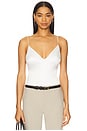 view 1 of 5 Dara Plunge Bodysuit in Ivory