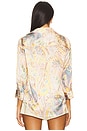 view 3 of 4 Dani Blouse in Multi Western Paisley