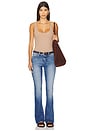 view 5 of 5 Nica Scoop Neck Tank Bodysuit in Ginger Snap