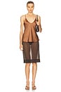 view 4 of 4 Lexi Camisole in Sepia Brown