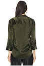 view 3 of 4 Blusa Dani com manga 3/4 in Deep Olive