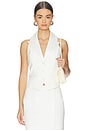 view 1 of 4 CHALECO DE ESMOQUIN TOMI in White