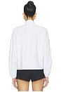 view 3 of 4 Deon Tie Neck Blouse in White