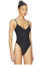 view 3 of 5 Elowen Underwire Bodysuit in Black
